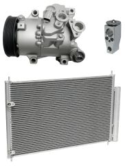 2011 Toyota Matrix Base 1.8L Compressor and Condenser Kit (KT FC73A)