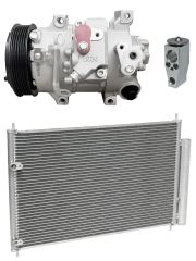 2010 Toyota Matrix Base 1.8L Compressor and Condenser Kit (KT FC74A-N)
