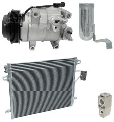 2011 Dodge Grand Caravan SE Canada Value Package 3.6L Compressor and Condenser Kit (KT FC99A-N)