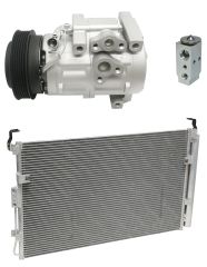 2008 Kia Sedona LX 3.8L Compressor and Condenser Kit (KT FD34A)