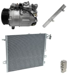 2011 Mercedes-Benz ML350 Bluetec 4Matic 3.0L Compressor and Condenser Kit (KT FD41A)
