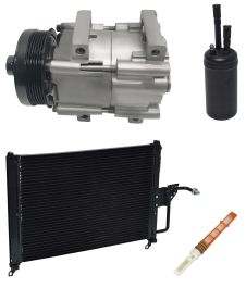 1998 Ford Escort ZX2 Cool Coupe 2.0L Compressor and Condenser Kit