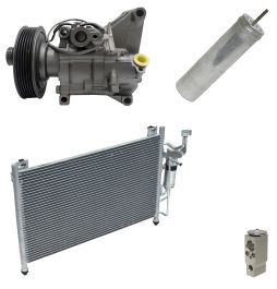 KS 2012 Mazda 2 GX 1.5L Compressor and Condenser Kit (KT ED88A)