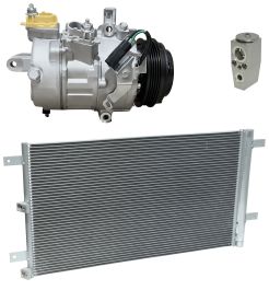 2018 Lincoln Navigator Black Label 3.5L Compressor and Condenser