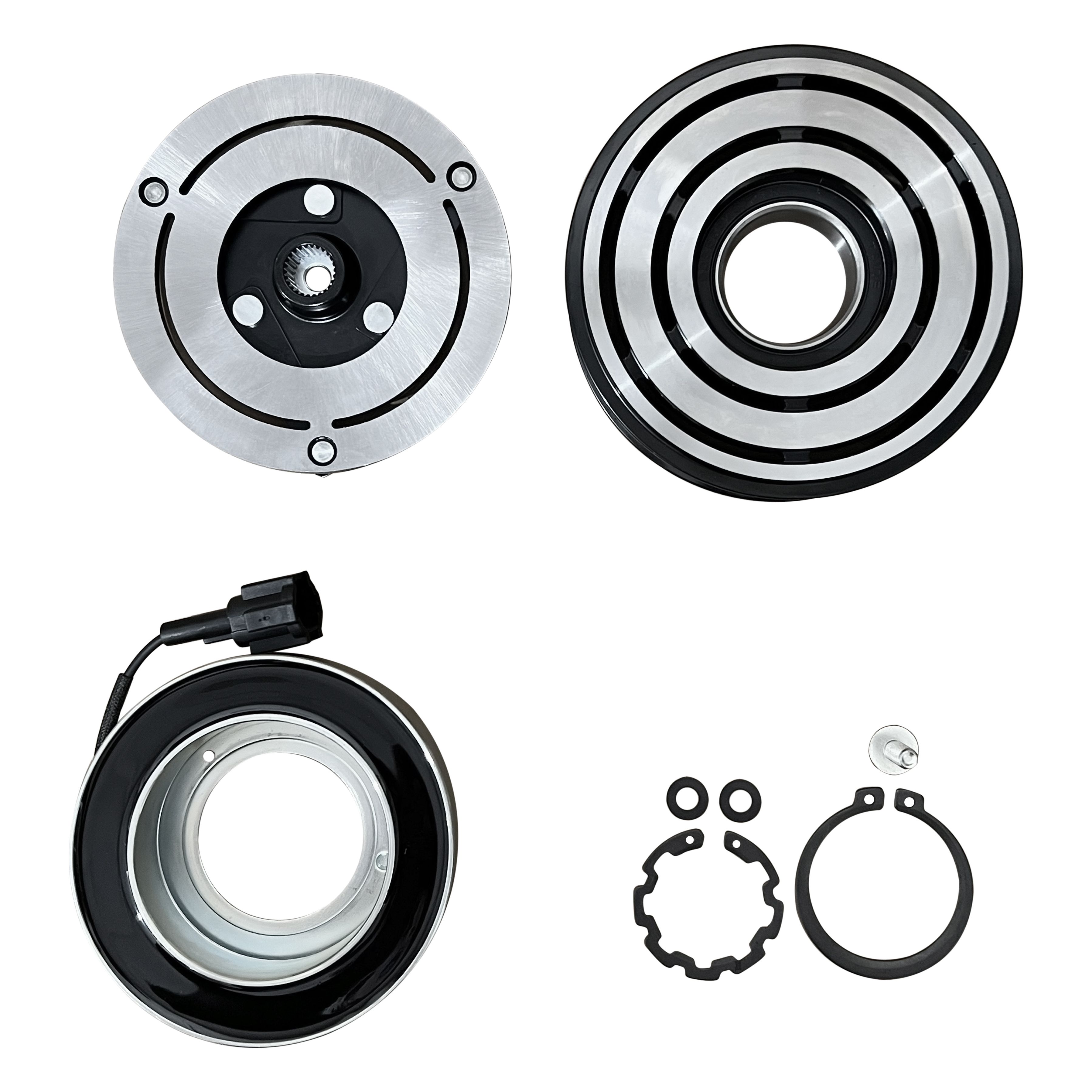 ぢゅん 2008 Nissan 350Z Grand Touring 3.5L A/C Compressor Clutch (FH681-CL)