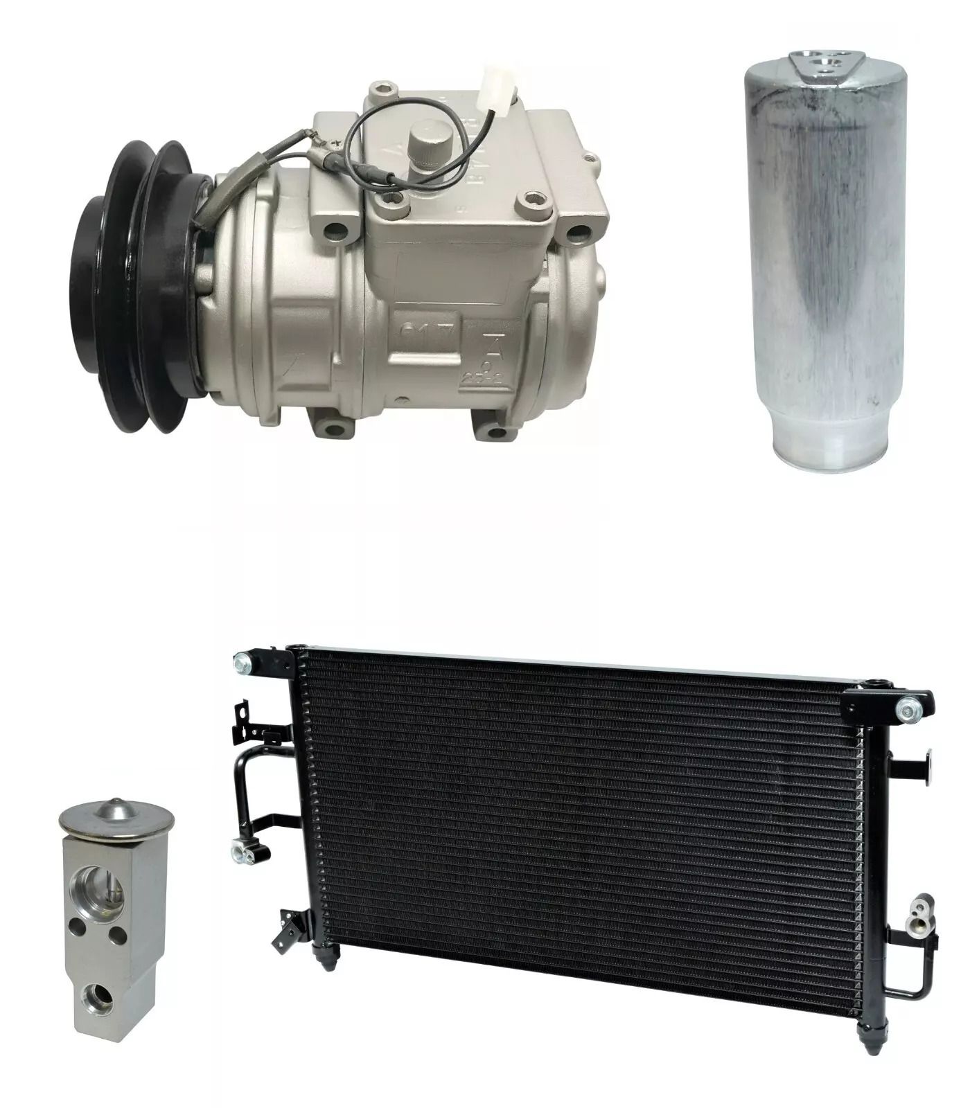 1997 Toyota Land Cruiser Base 4.5L Compressor and Condenser Kit
