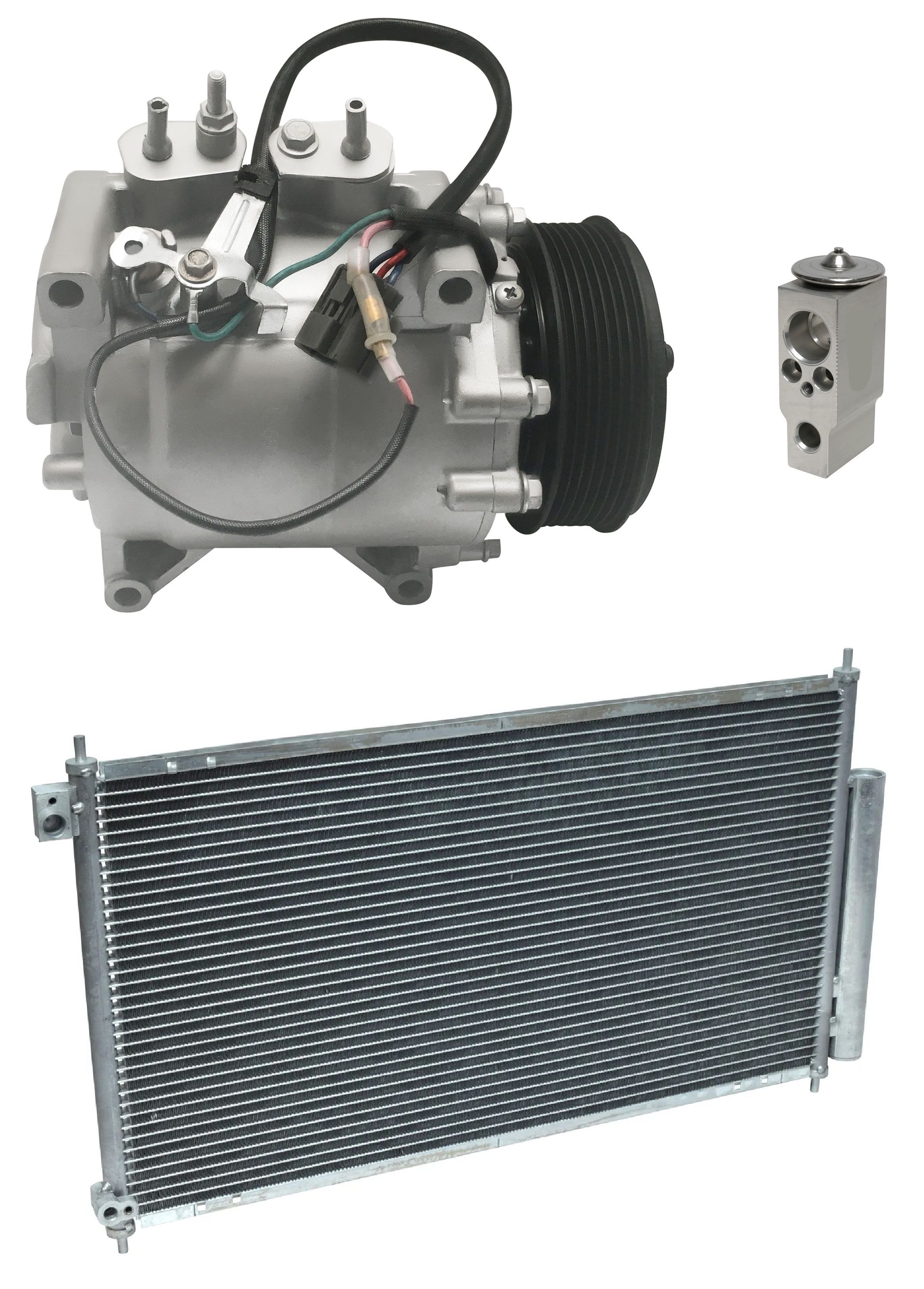 2004 Acura TSX Base 2.4L Compressor and Condenser Kit (KT B021A)