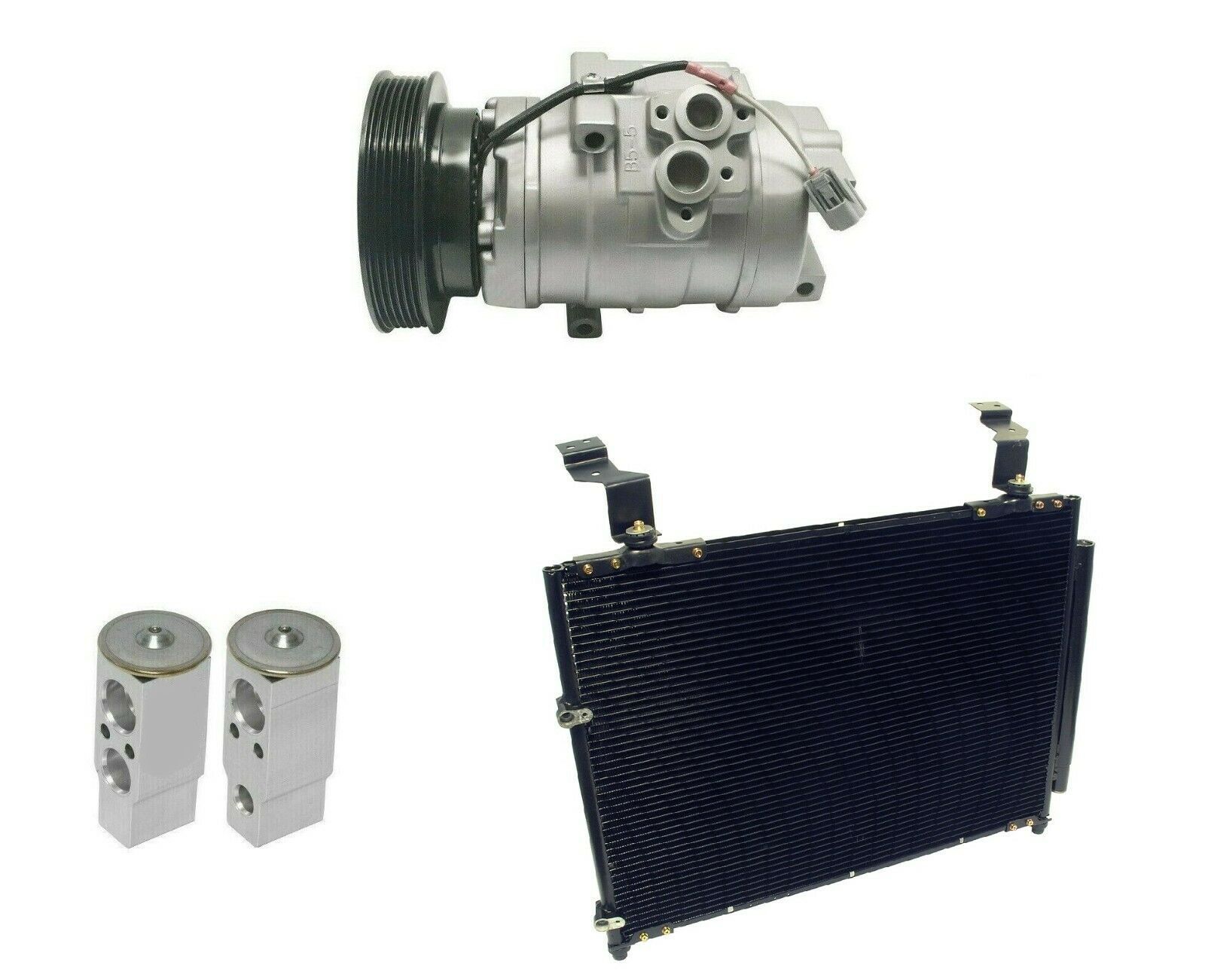 2003 Honda Pilot LX 3.5L Compressor and Condenser Kit (KT D023A)