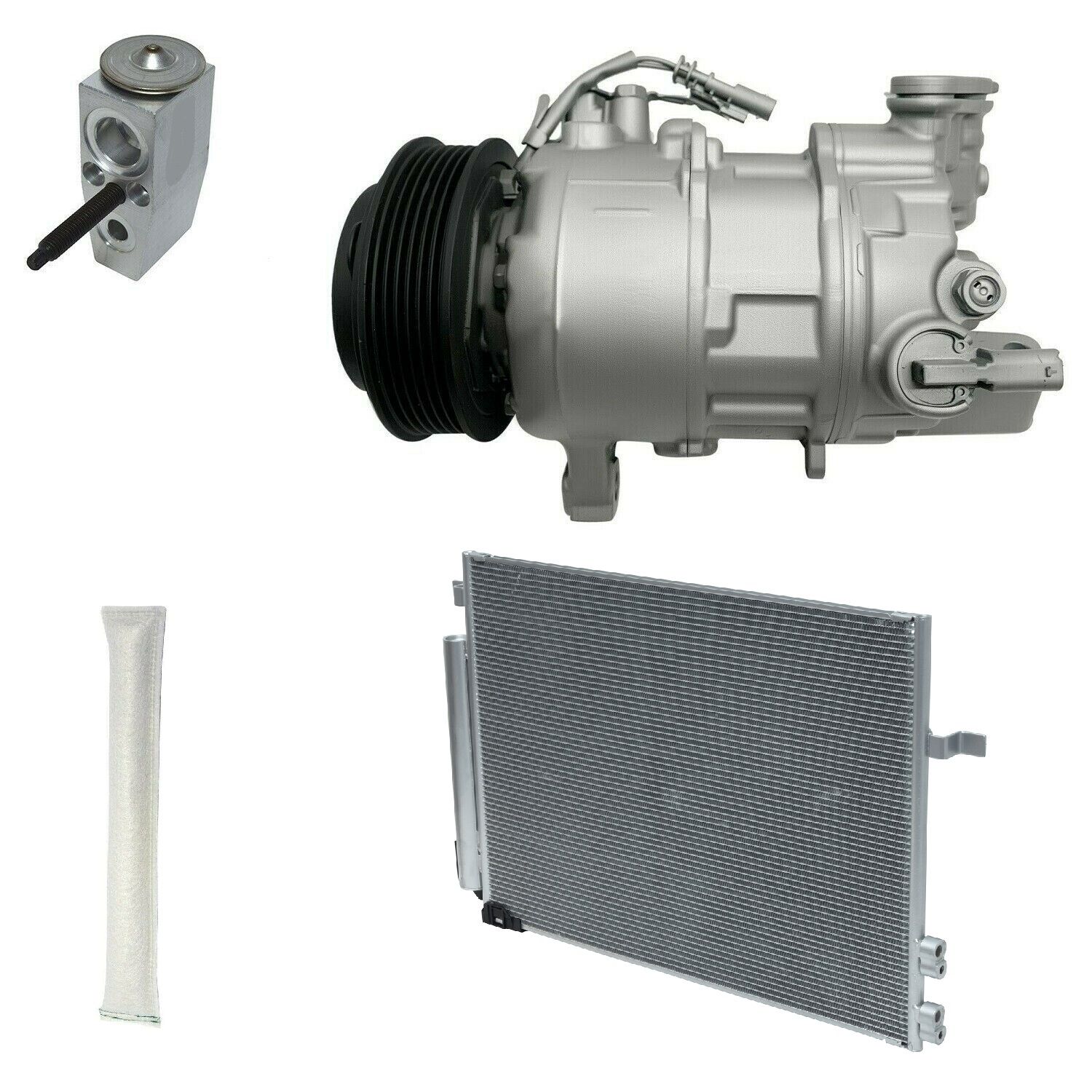 2016 Cadillac CTS Vsport Premium 3.6L Compressor and Condenser Kit