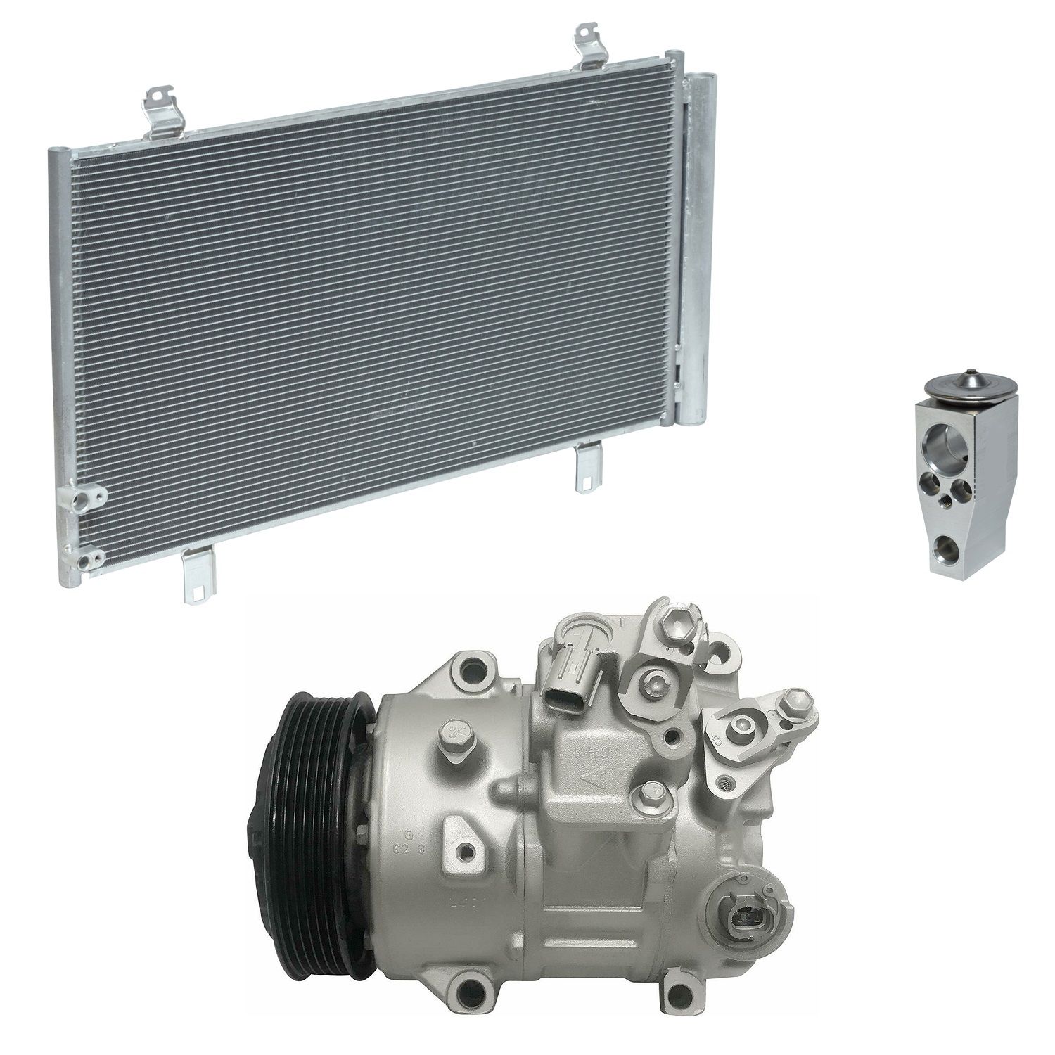 2016 Toyota Camry SE 2.5L Compressor and Condenser Kit (KT EB65A)