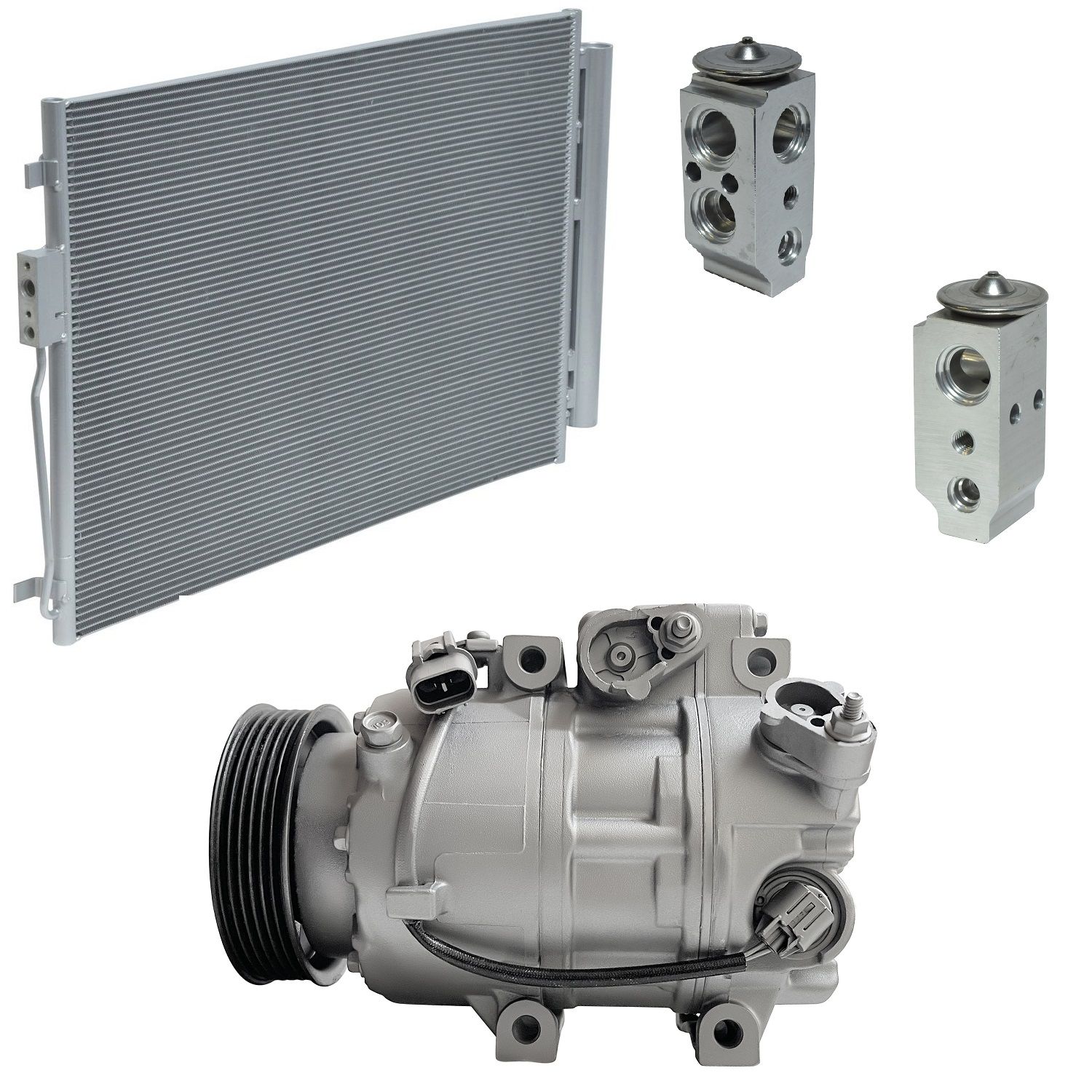 2016 Kia Sedona LX 3.3L Compressor and Condenser Kit (KT EE07A)