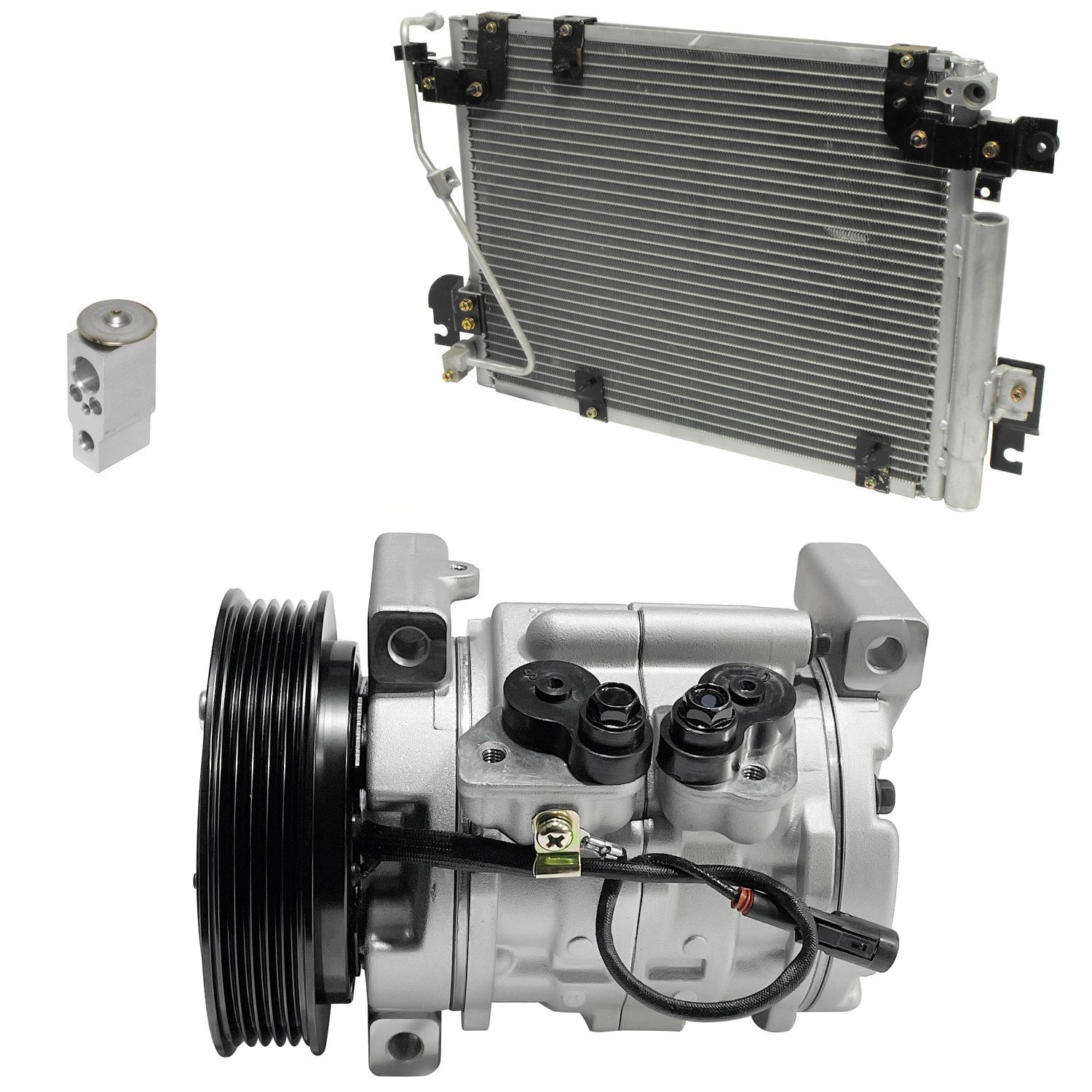 2001 Suzuki Vitara JLX 2.0L Compressor and Condenser Kit (KT EF74A-N)